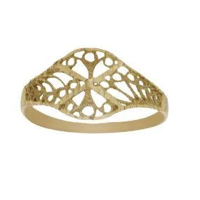 Anillo Oro Filigrana