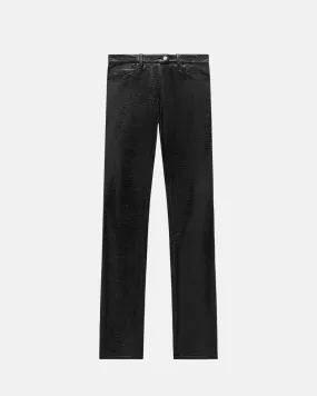 Pants Reedition 5 Pocket Vinyl Black