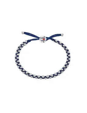 pulsera tommy hilfiger cross blue
