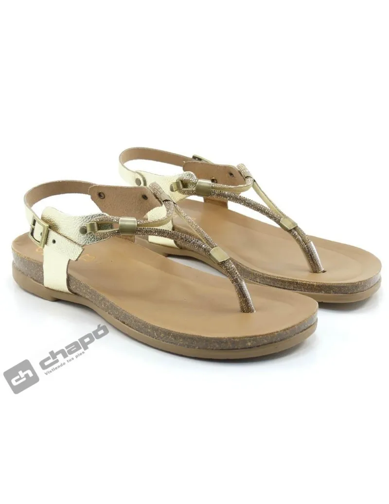 Sandalia Platino Porronet 3020