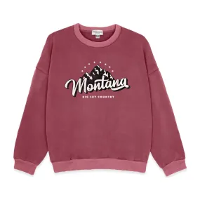 Sweatshirt fille  Max Washed Montana