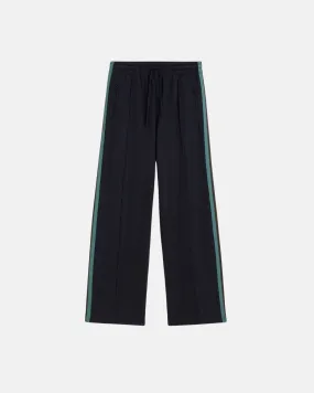 Track Pants In Technical Fleece Blue Marine